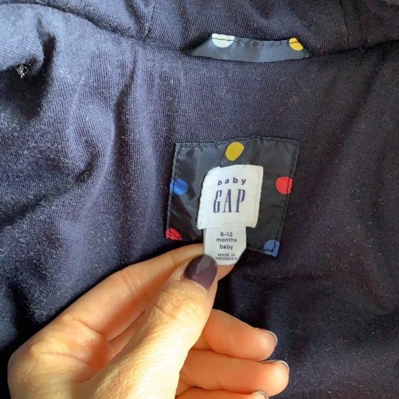 👶🏻 GAP & BOUTCHOU Puffers + book for babies Sz 3 to 6 months like NEW - Picture 10 of 12